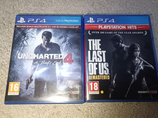 Продаю The last of us part 1 и Uncharted 4