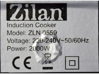 Плита настольная индукционная Zilan ZLN0559 livram gratuit foto 6