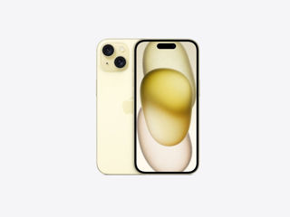 Apple iPhone 15 256Gb Yellow - всего 16999 леев! foto 1