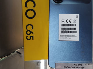 Poco C 65  8/256 gb - 1590 lei