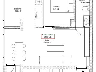 Apartament cu 2 camere,  Centru,  Cahul,  Cahul foto 1