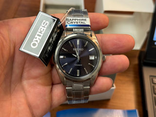 Титановые мужские наручные часы Seiko foto 2