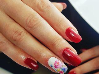 Alungirea unghilor +shellac calitativ /наращивание ногтей : коррекция ;лак-гель    чеканы foto 6