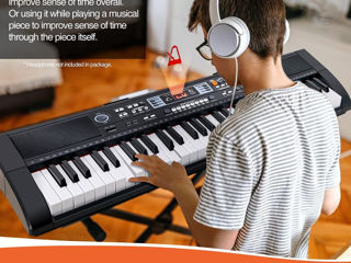 Детский синтезатор Musical 607M, Новые, Гарантия, Кредит, Бесплатная доставка по Молдове foto 8
