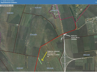 Se vinde lot de teren agricol 26ari, mun. Chisinau, com. Bacioi.
