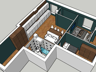 Apartament cu 3 camere, 81 m², Centru, Comrat foto 7