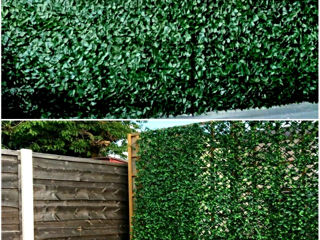 Panouri de perete verzi artificiale/Искусственные зеленые стеновые панели. foto 8