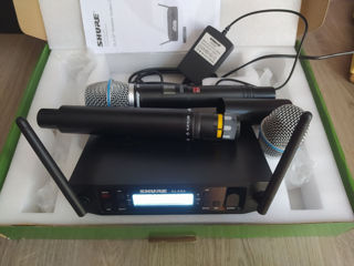 Shure-glxd4 Beta 58, made in China / Shure-glxd4 Beta 87A, made in Indonezia ...