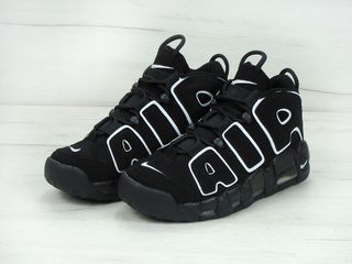 Nike Air More Uptempo (Black/White) Unisex foto 4