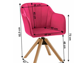 Scaun rotativ  pentru casă foto 2