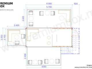 Cafenea Modulară cu extensii laterale. Proiect la Cheie. foto 8