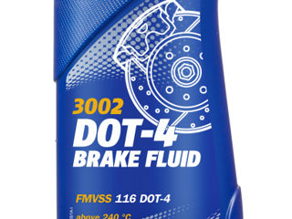 Lichid frana MANNOL 3002 Brake Fluid DOT-4 0,5L (тормозная жидкость) foto 1