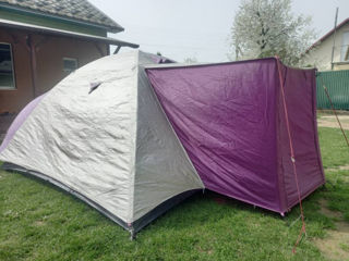 2-слойная 4-5 местная палатка, привезенная из Германии в хорошем состоянии foto 4