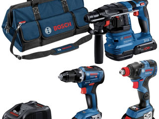 Набор 3в1 электрических инструментов Bosch Professional 18V