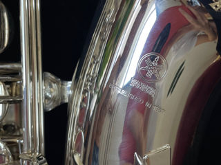Vând Saxofon alto Yamaha argintiu- NOU foto 3