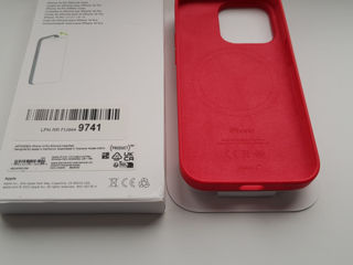 Apple iPhone 14 Pro Silicone Case MagSafe Product - Red фото 3