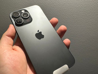 Vind iPhone 15 Pro Max 256Gb Black Titanium , NOU , Garantie 1 An