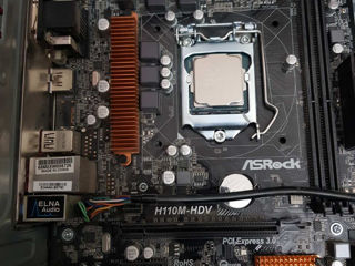 I5 7500 4 x 3800 MHz + 16 Gb + Asrock H 110M-HDV