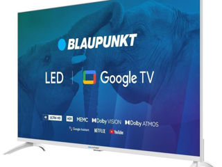 Телевизор Blaupunkt 43UBG6010      Стильный телевизор Google TV в белом корпусе!  4К!