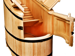 Fito-barel ( mini-sauna) cu generator de abur foto 10