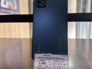 Xiaomi redmi note 12 pro 8/256gb 3390 lei