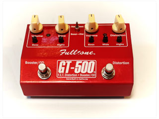 Fulltone GT-500 Red Multifuntional Pedal Distortion/Overdrive/Booster