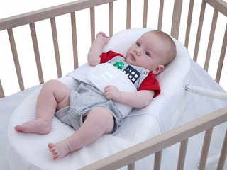 Детская ортопедическая подушка Колыбель-кокон для новорожденных от Аскона foto 5