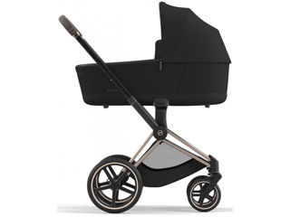 Cărucior 2/1 Cybex Priam pe șasiu Matte Black foto 6