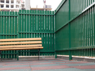 Оцинкованный Штакетный забор толщиной 0,65 мм от производителя! GarduriMD foto 11