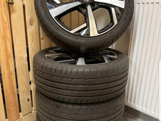 225/45 R19 Nissan Qashqai/X-Trail, 5x114.3  7J  ET40, Dunlop vară foto 2