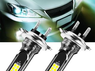 Авто лампы лед. Becuri auto H7 Led Halogen T10 foto 1