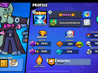 Vand cont de brawl stars 31k trofee,120 de skinuri foto 2