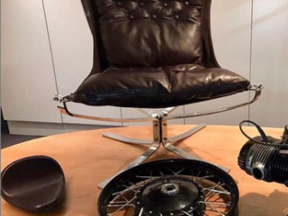 Дизайнерское кресло в стиле Loft foto 1