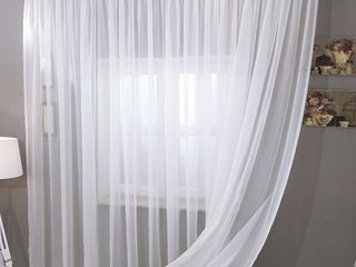 Draperii,galerii,perdele,jaluzele.Продам качественную тюль с утяжелителем и шторы-Турция! foto 7