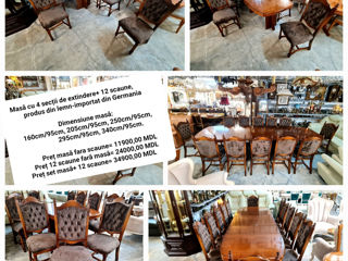 Mese, scaune  importate din Germania, стол и стулья  из  Германии foto 19