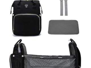 Rucsac carucior multifunctional  cu patut pliabil/ сумка для мамы c выдвижной кроваткой для малыша