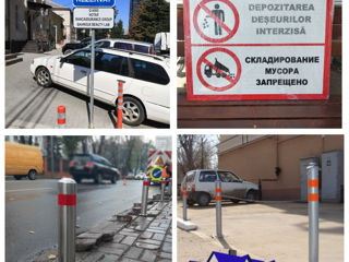 Indicatoare rutiere, bariere de parcare/дорожные знаки, парковочные барьеры, лежачие полицейские foto 14