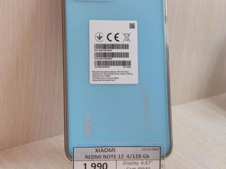 Xiaomi Redmi Note 12  4/128 gb  1990 lei