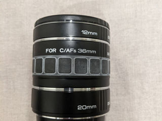 Макрокольца для Canon - Kenko Extension Tube Set (12mm, 20mm, 36mm) 3 Ring for Canon. foto 2