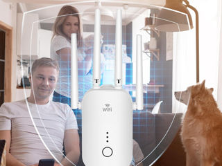 Усилитель Wi-Fi Extender Booster 4 antene foto 5