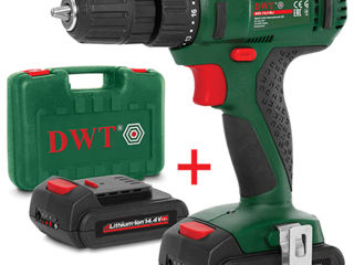 Masina de insurubat cu acumulator DWT ABS12 BLI-2 BMC-livrare gratuita / Instrumentmarket foto 2