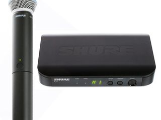 Shure BLX24/Beta58A S8 . Nou + set de acumulatoare încarcabile cadou ! foto 5