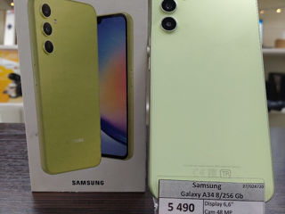 Samsung A34 5G 8/256Gb / 5090 Lei / Credit