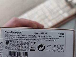 Samsung A22 5G Новый Запечатаный foto 2