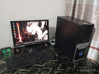 HOME PC - 2 core - Ram 4 gb - Video 2 gb - HDD 250 gb! Полный комплект - Бельцы.