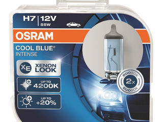 Lampi auto osram cool blue intense xenon look - h1,h3,h4,h7,h8,h11,h15,hb3,hb4,hir2,w5w foto 4