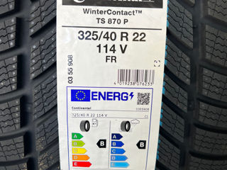 325/40 R22 Continental Wintercontact TS870P/ Доставка, livrare toata Moldova 2023 foto 2