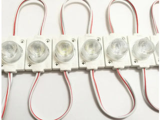 Modul cu lentile LED Premium N1 10x45 2835-1 1.5W IP65 12V CW – 20 buc Modul LED de capăt cu lenti foto 6