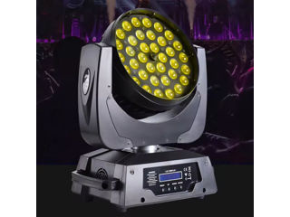 Moving Head Wash Light Zoom LED 36x10W. Plata în 3 rate 0%. Livrare gratuita în toată Moldova!!! foto 3