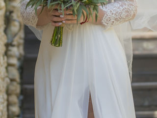 Романтичное платье с разрезом foto 7